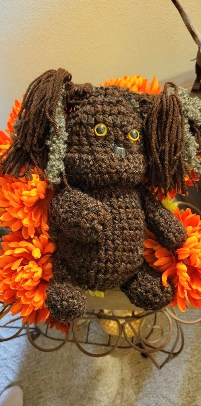 Handmade Crocheted Boykin Spaniel Dog